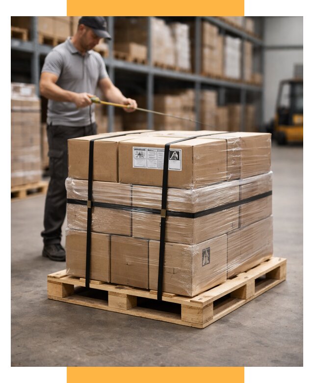 Упаковка и паллетирование грузов от 3595 р. | СетСервис-Вгд