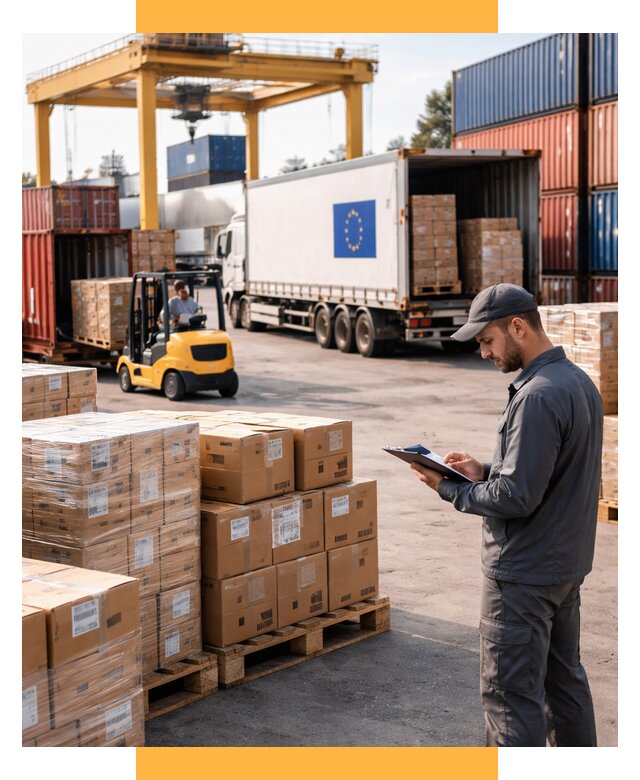 Доставка грузов из Европы от 12326 р., логистика СетСервис-Вгд