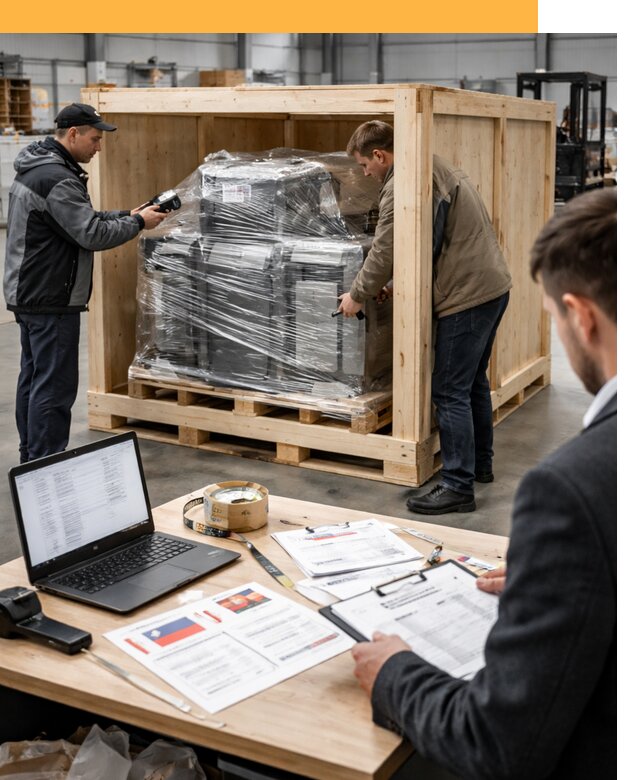 Доставка промышленного оборудования из США от 66768 руб