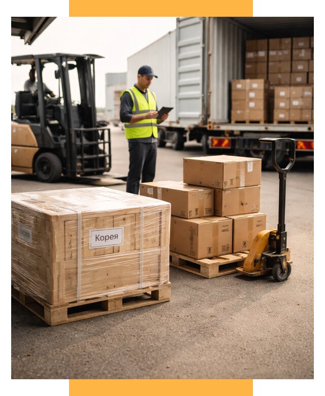 Доставка грузов в Корею из России от 35952 р. | СетСервис-Вгд