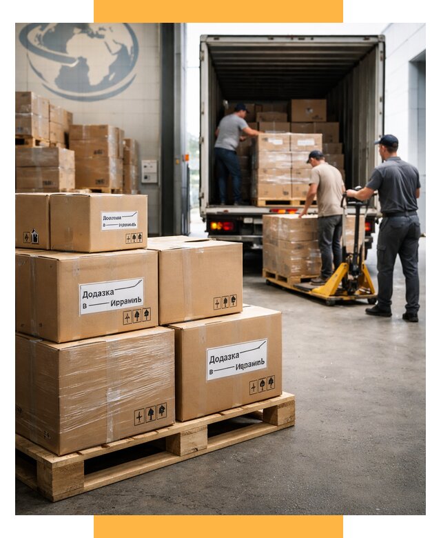 Доставка грузов в Израиль и экспорт от 46224 р. СетСервис-Вгд