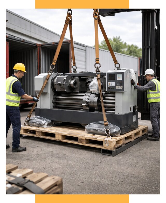 Перевозка станков и таможня от 61632 р. | СетСервис-Вгд логистика