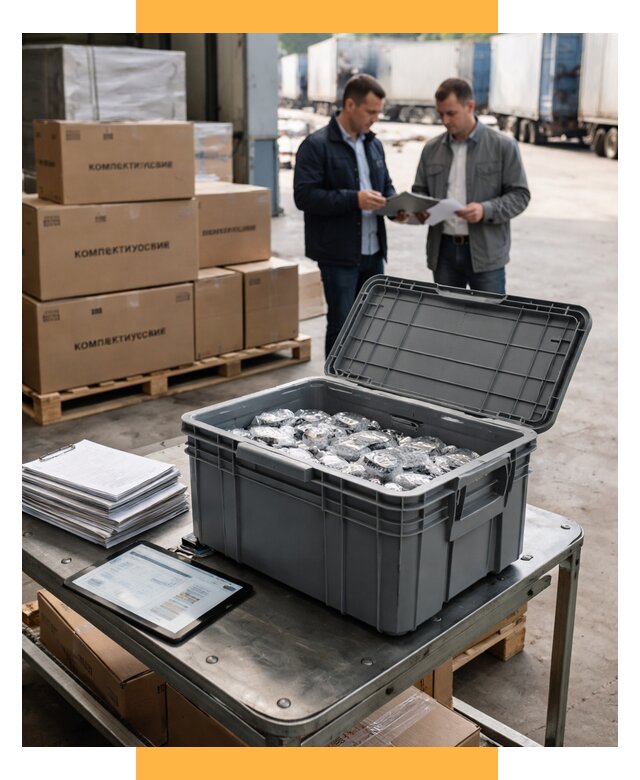 Перевозка комплектующих из Китая от 6677 р. | СетСервис-Вгд