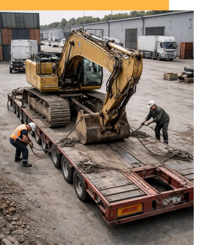 Перевозка спецтехники по России и миру от 46224 руб