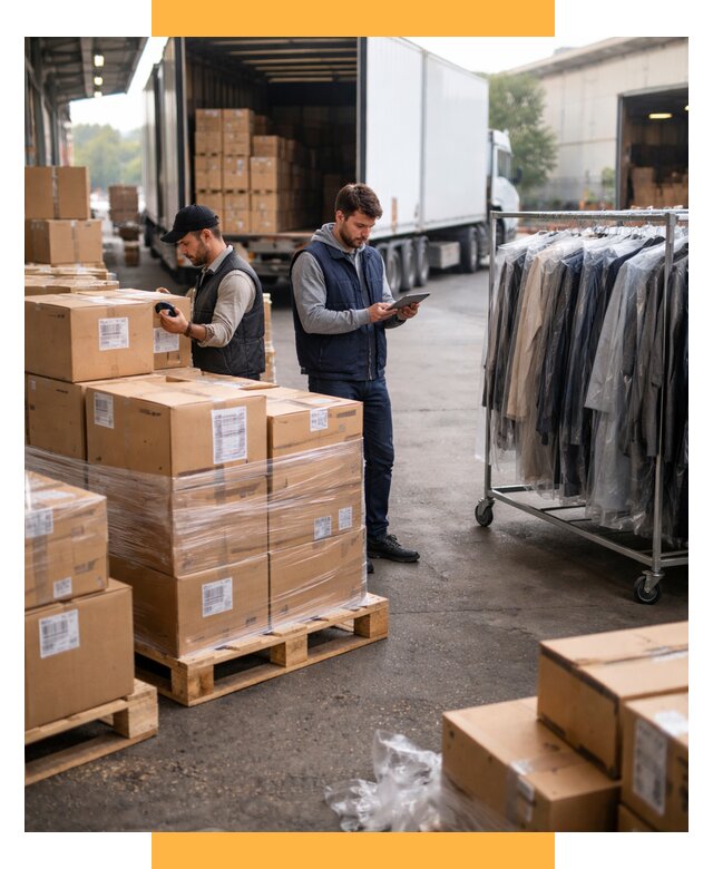 Перевозка и доставка одежды из Китая от 7704 р., СетСервис-Вгд