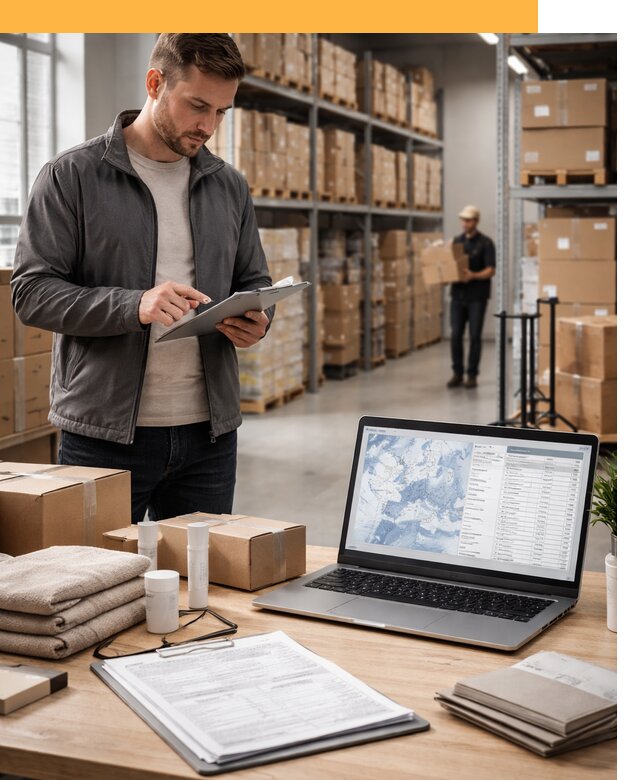 Закупка товаров в Европе под ключ: доставка, таможня от 7704 руб